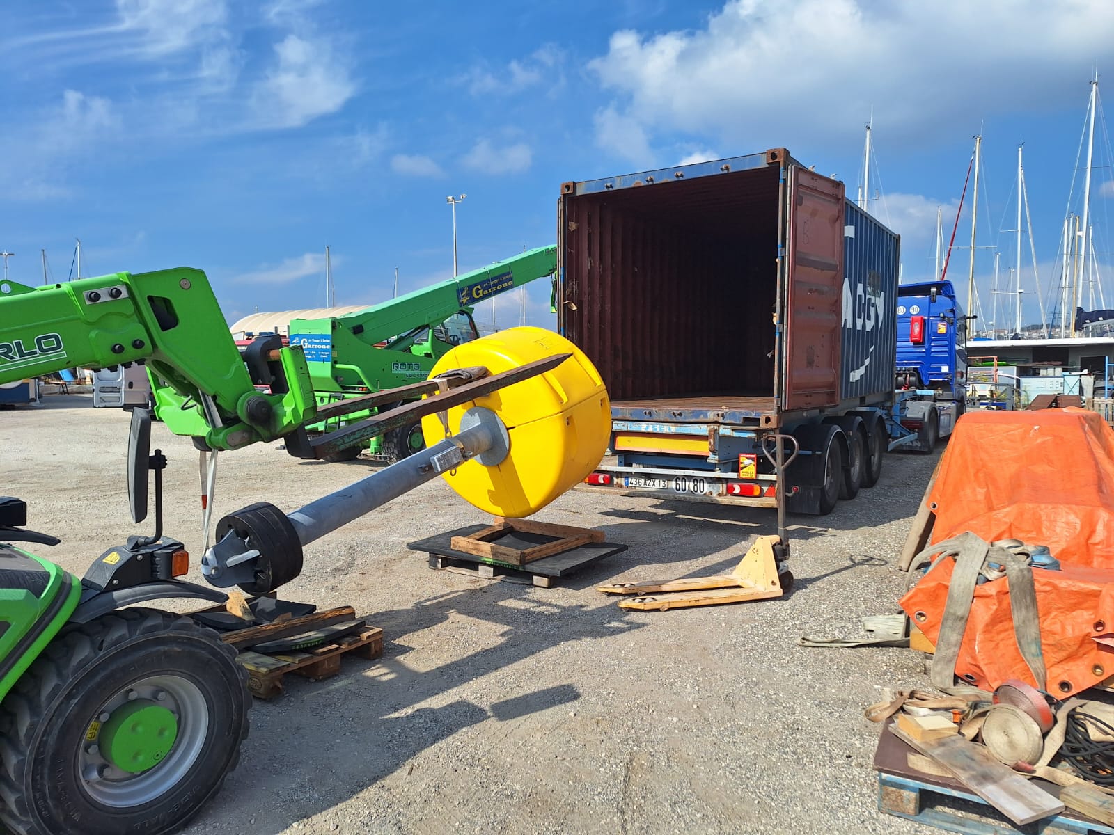 Arrivée du Tipod à Papeete